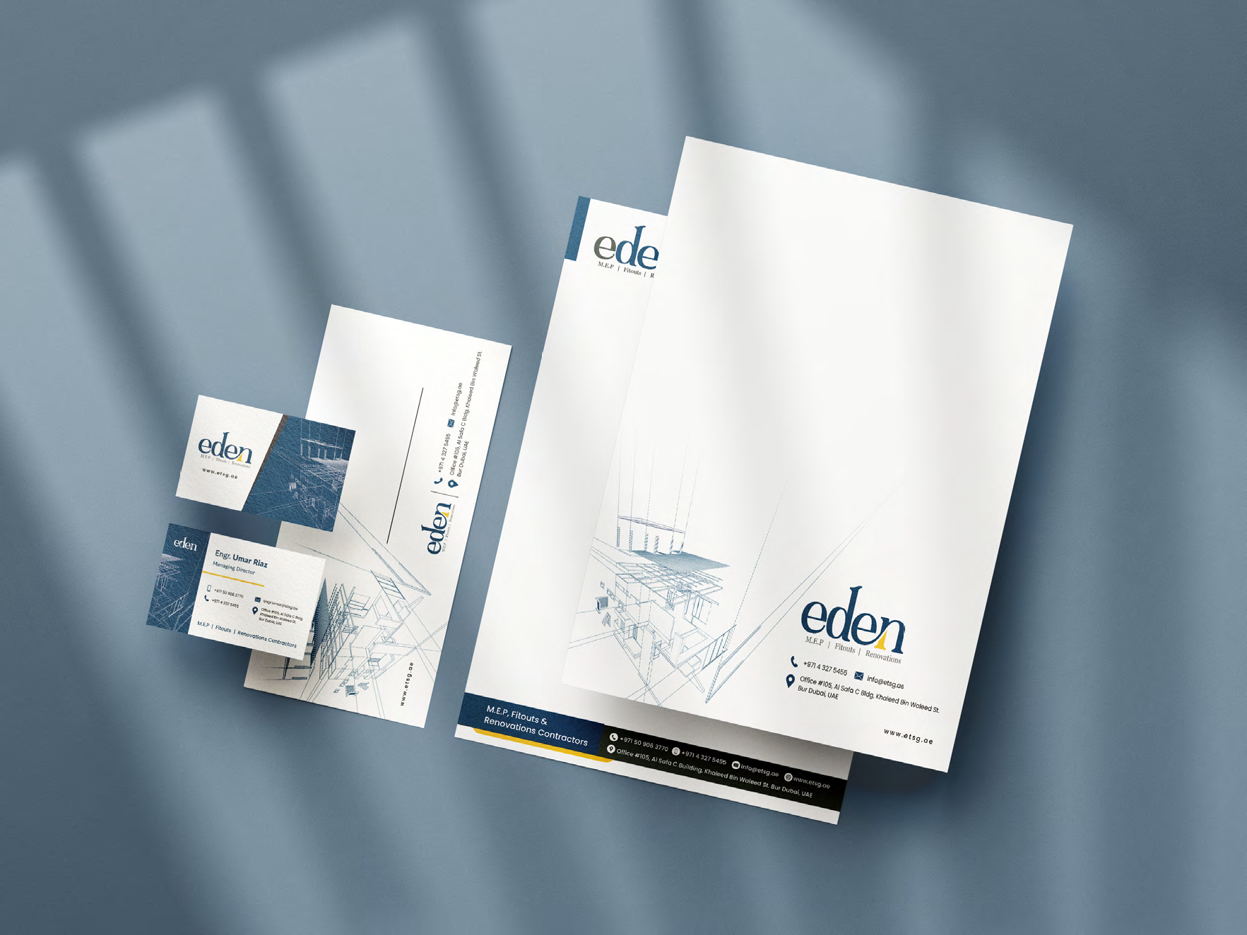 Corporate stationery production